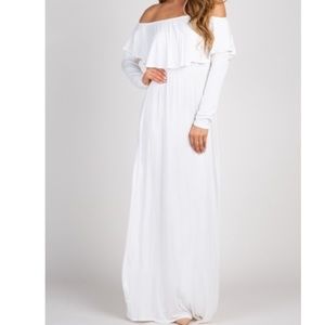 Pink Blush Boutique Off Shoulder Dress